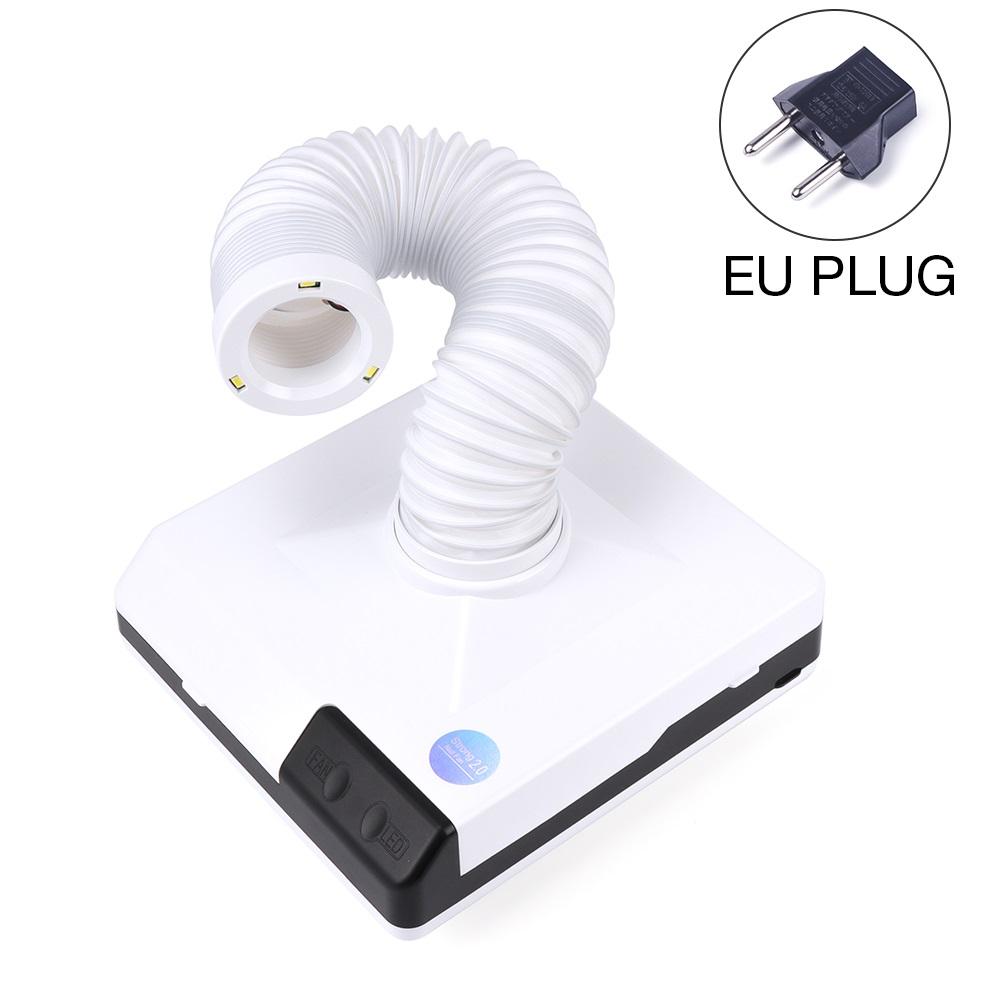 

60W Nail Dust Collector Suction Nail Dust Vacuum Cleaner For Manicure Pedicure Nail Art Salon Dust Suction Remover Powerful Fan