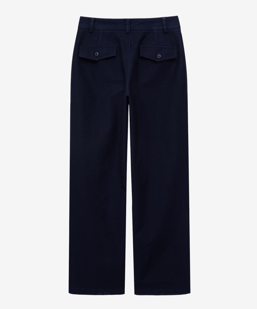 MIND BRIDGE WOMEN [W] Curved Cut Wide Pants - 2 Colors