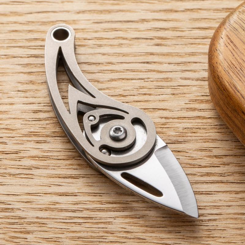 Mini Foldable Keychain Accessory