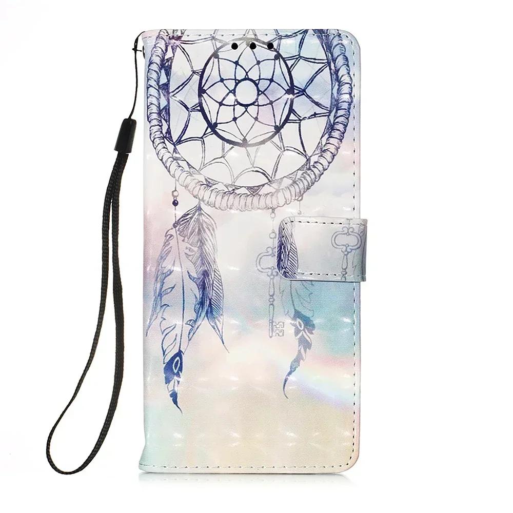 Cute Painted PU Leather Flip Case on For Xiaomi 13T 12T 11T 11 Lite 5G NE Civi 3 2 1S 11 Ultra Poco C40 Wallet Stand Book Cover