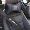 Car Head Neck Pillow Seat Belt Shoulder Pads for Honda Accord Mugen Power Civic CRV Hrv Jazz Accessories