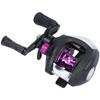 Fishing Baitcasting Reel 18+1 Bearing 7.2:1 Gear Ratio Magnetic Braking Fishing Wheel(LK201 Noir Violet Main Gauche )