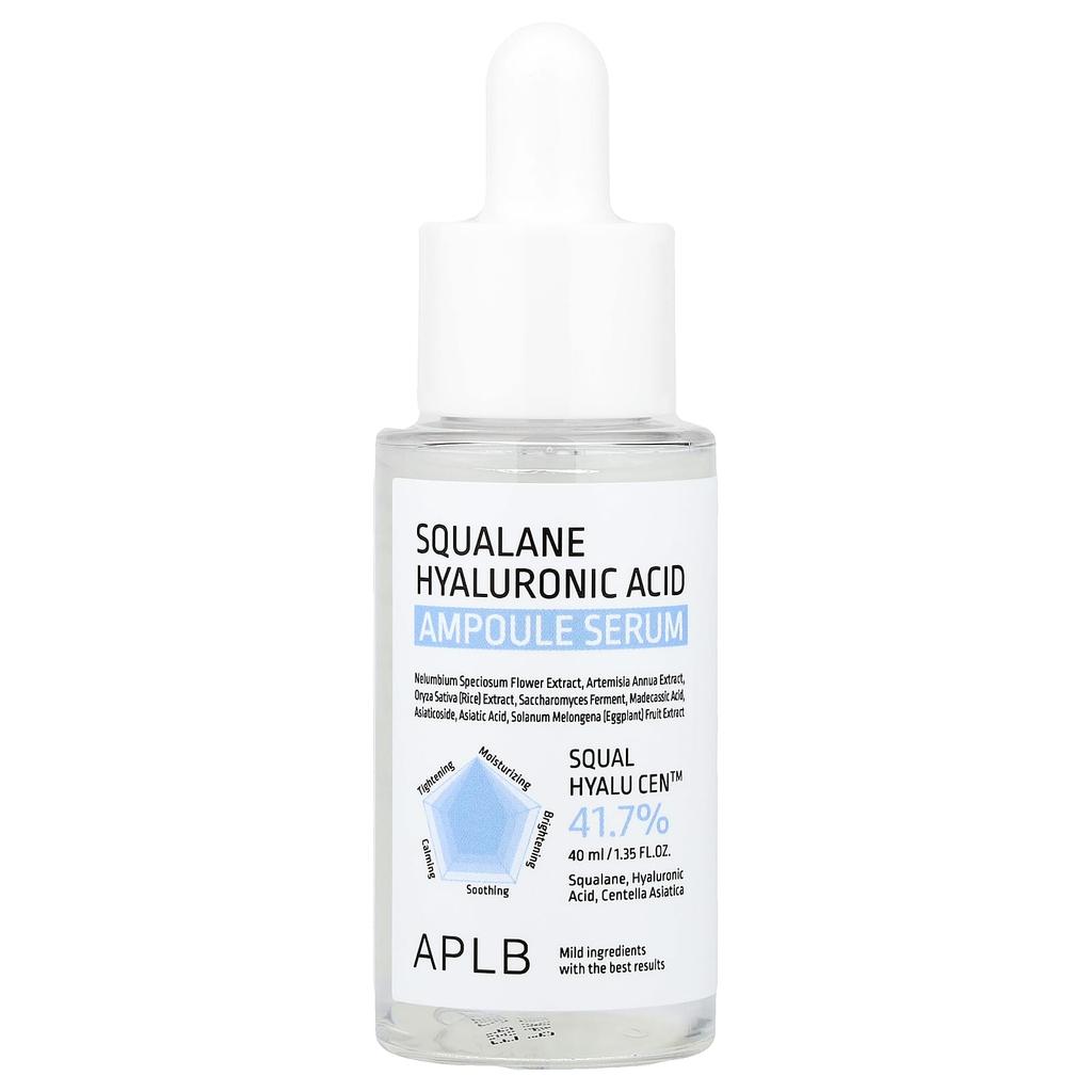 APLB Squalane Hyaluronic Acid Ampoule Serum, 40ml (1.35 fl oz)