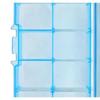 10Grid Can Split Transparent PP Plastic Storage Box Jewelry Small Components Hardware Tools Storage Organizer Closet Organizer