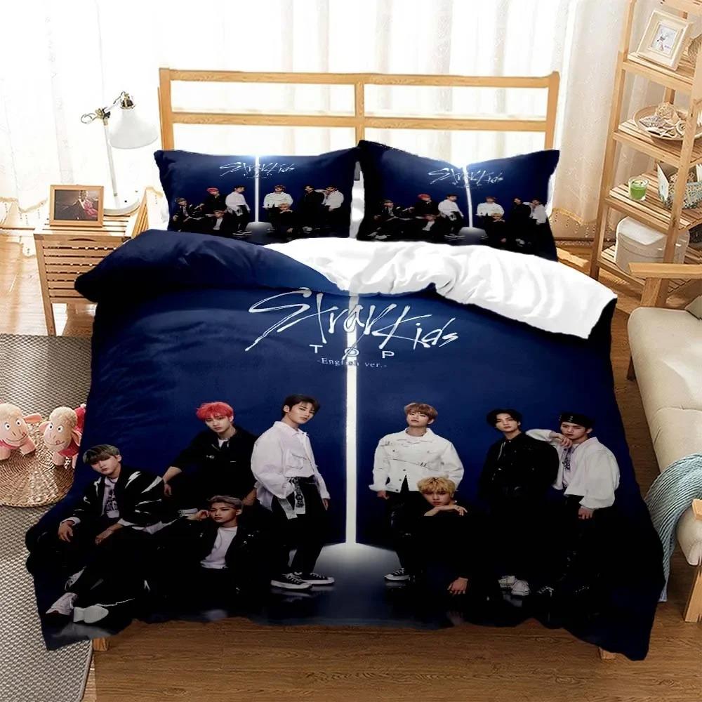 Streunende Kinder Fashion Men'S Group 3D Printed Bedding Queen Bedding Set Soft And Comfortable Customized King Size Bedding Set