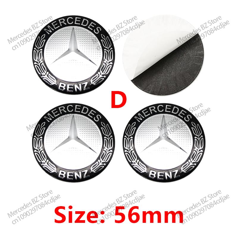 4pcs 56mm 60mm 75mm Car Wheel Center Logo Hub Cap For Mercedes Benz AMG Apple Tree W211 W205 W213 W203 C218 A207 CLA CLS E Class