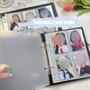 A4 Kpop Photocard Collecting Album - 25 Pocket Binder With Baffle For Idol Pictures