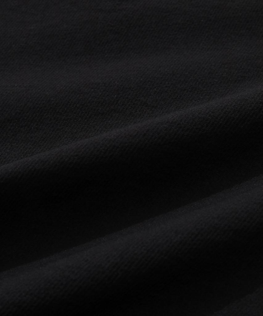 COVERNAT White Brushed Synthetic Fiber Regular Fit Pants Black