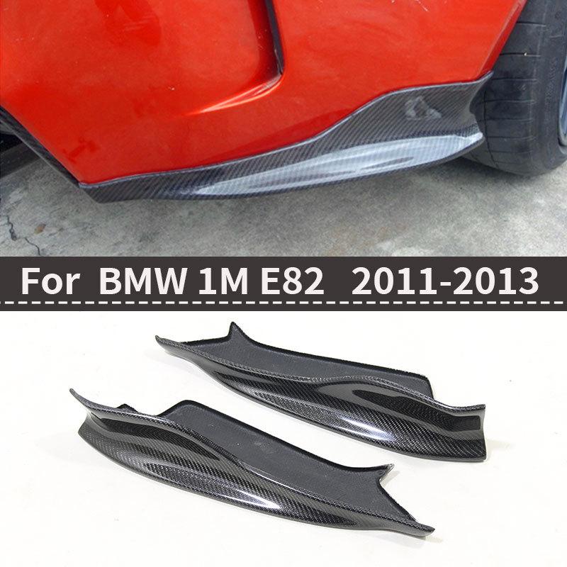 BMW 1M E82 Ochraniacz Narożnika Tylnego Zderzaka z Włókna Węglowego 2011-2013