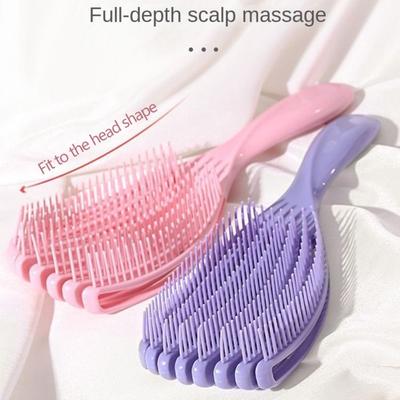 Antistatischer Haarpinsel Haar Fluffy Kopfhaut Haar Styling Werkzeug Neuer Massagekamm