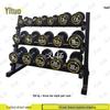 Yituo Commercial Coated Steel Dumbbell Set with Rack