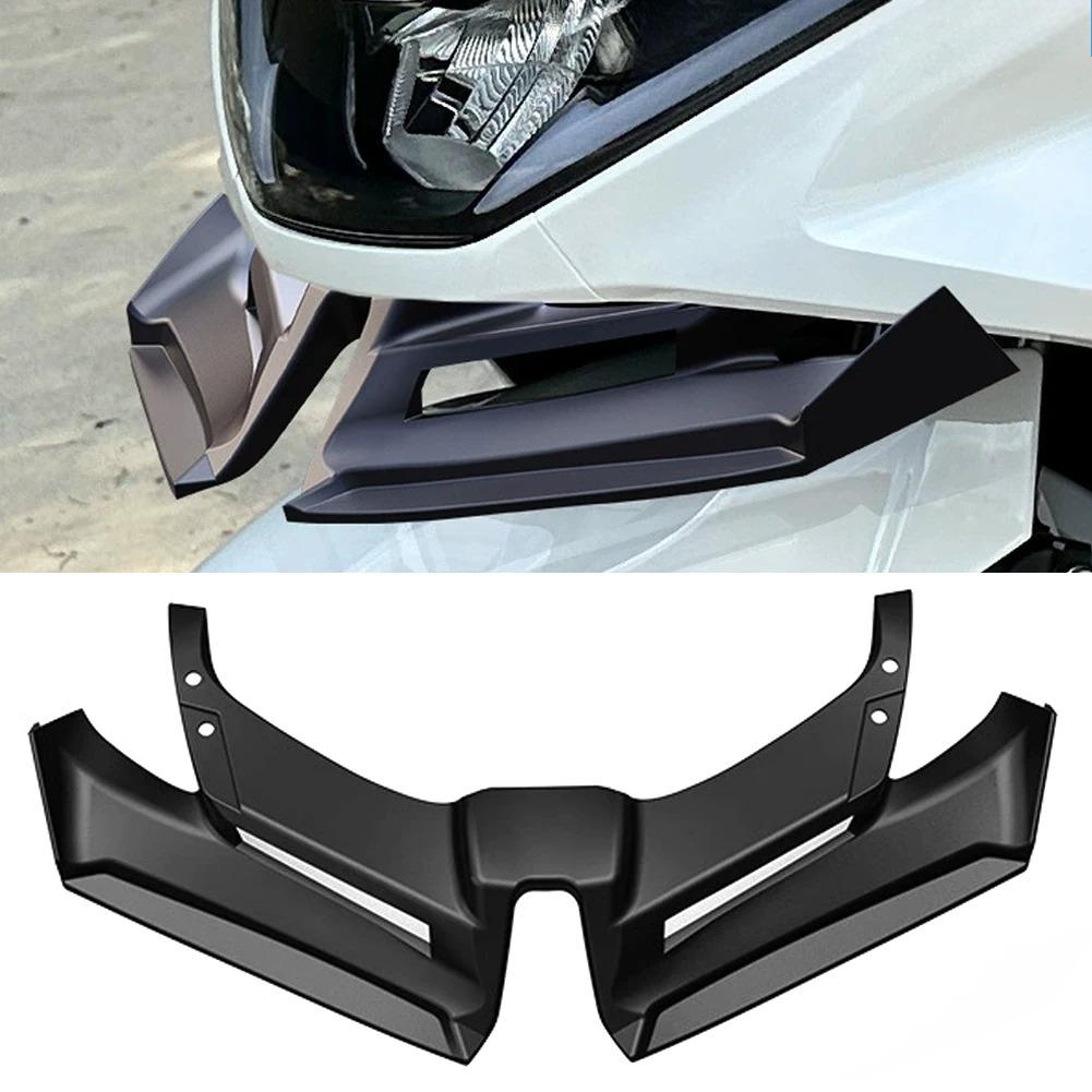 Extension de carénage avant de moto, couvercle d'aile aérodynamique, extension de pare-brise, accessoire de carénage inférieur pour Honda PCX160 2021-