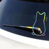 Car interior stickers Art design Fun cat car stickers Window rear glass Car decoration Car styling stickers and decals