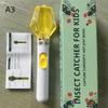 1 Stück Komfortabler Griff Multifunktional Tragbar Insektenfänger Sicherer Freigabemechanismus Drucktyp Handheld Insektenfalle Garten Zubehör