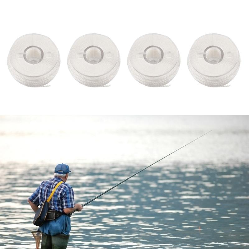 4 Pcs Portable PVA Fishing Line Invisible Fishing Wire Water Soluble Baits Line