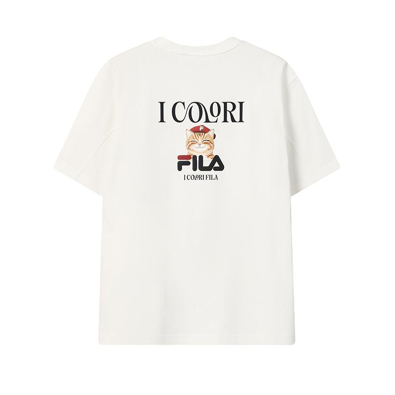 FILA ORIGINALE T Shirt Unisex Cloud White F51U629101FWT M