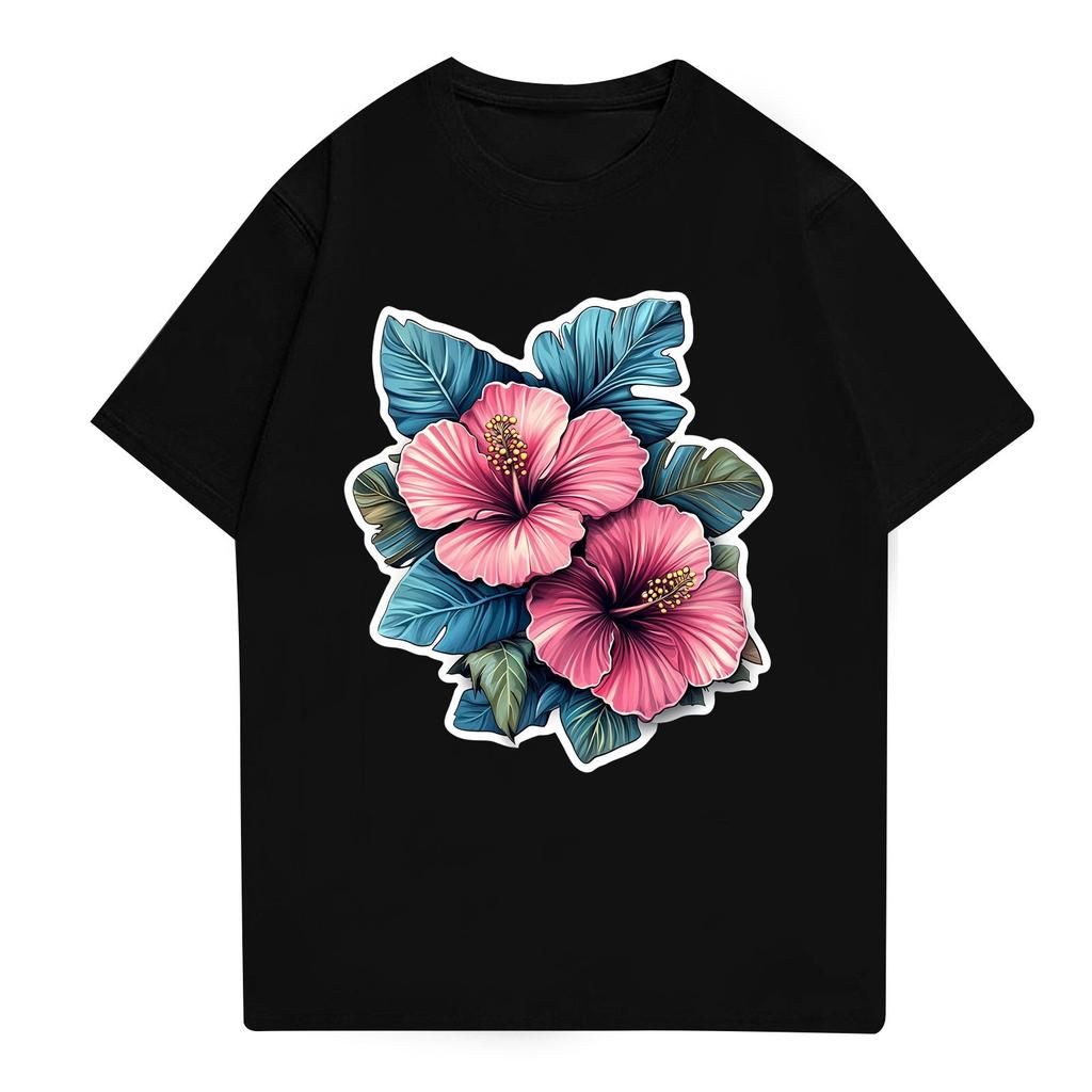 Herren Stehkragen Kurzarmhemd Lose Freizeit Urlaub Hemd Mann