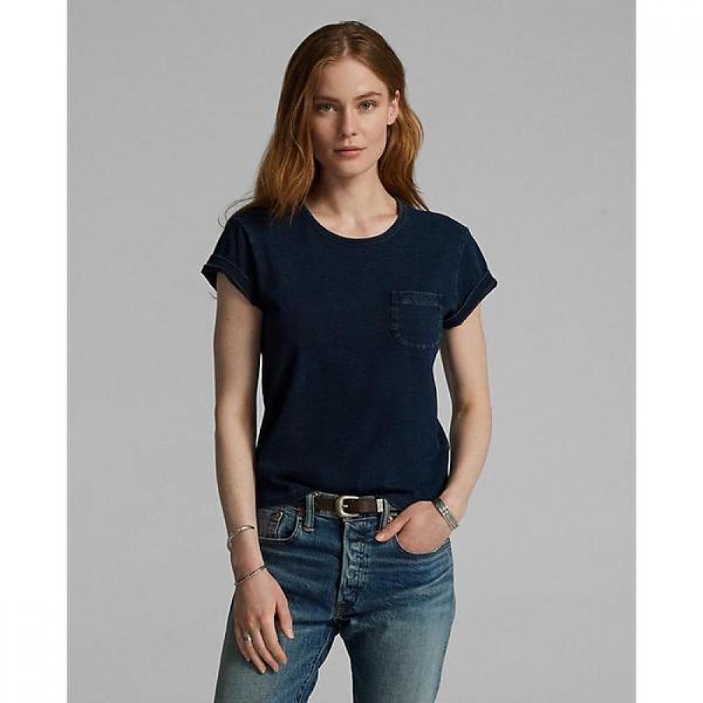 Rrl Cotton Linen Pocket Tee  Wmrrkninn820010410 