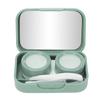 Cute Contact Lens Case Portable Travel Contact Lens Container Holder Box Soak Storage KitGreen