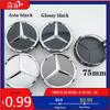 GLC GLB 4ks/sada 75mm Krytky středových krytů kol pro Mercedes Benz B/C/E/S Třída A Třída C200L GLC GLK CLA W126 Auto Příslušenství