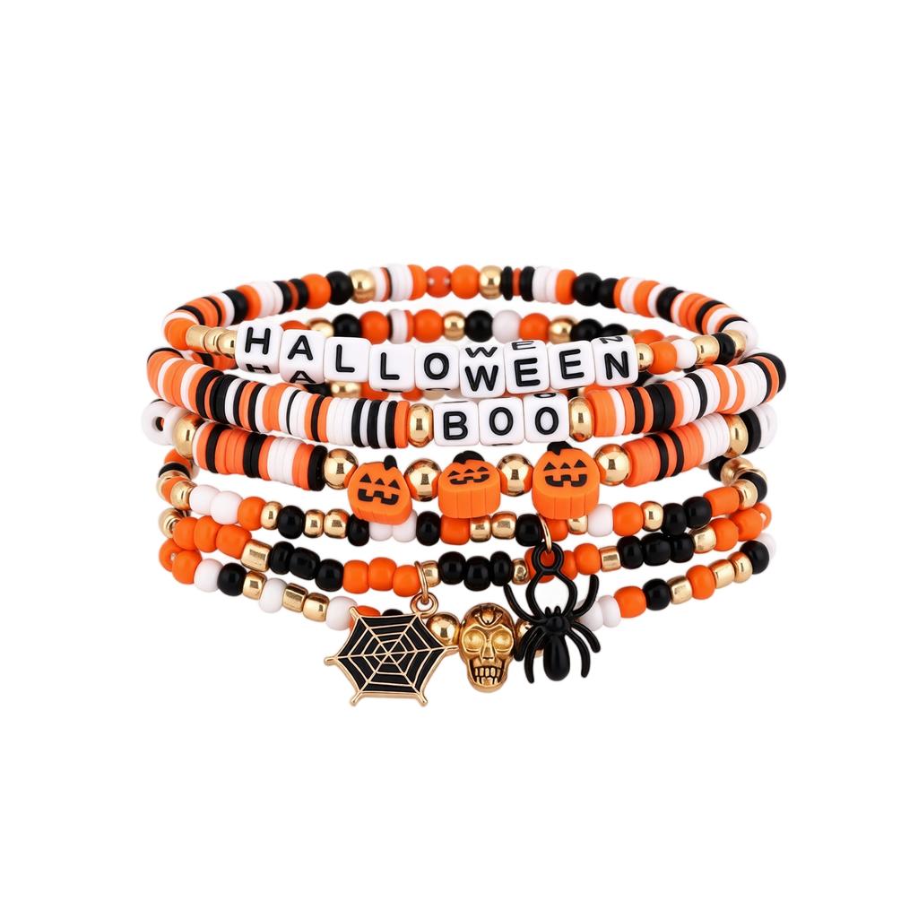 Halloween Bracelet Set for Women - Bracelets for Girls - Costume Party Jewelry Accessories