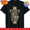 I Cant But Know A Guy Jesus Cross Funny Christian T Shirt Vintage Breathable Streetwear Stylish Designer Clothes