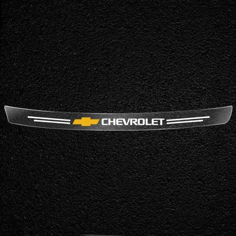

Transparent Rear Guard Plate Sticker Decoration Auto Accessory For Chevrolet Spark Sonic Camaro Volt Trax Malibu Cruze 2 3 4 5 белый
