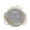 This Year, New Chinese Light Luxury Embroidered Small Round Bags Are Popular, Women's Leisure National Style High-end Texture Chain Messenger Bags.
