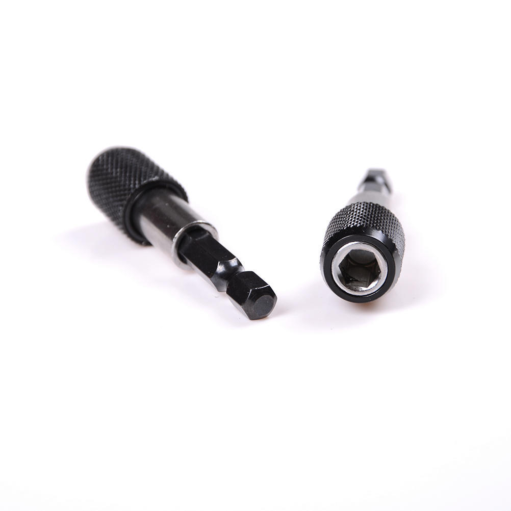 1/4" 60Mm Hex Shank Magnetic Quick Release Screwdriver Bit Drill Holder Tools