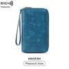 2024 RFID Travel Passport Holder & Ticket Organizer - Multifunctional Zipper Document Bag