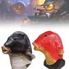 Funny Goldfish Head Mask Unique Animal Theme Costume Perfect For Halloween Parties And Pranks