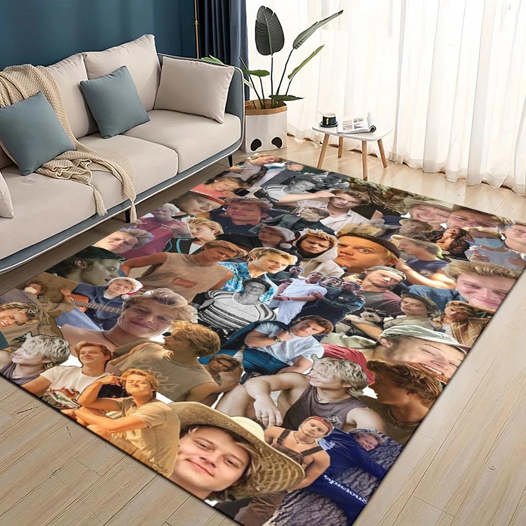 Rudy Pankow 27 Style New JJ Maybank Star Carpet Rug for Living Room Bedroom Home Sofa Decoration,Kids play Non-slip Floor Mat