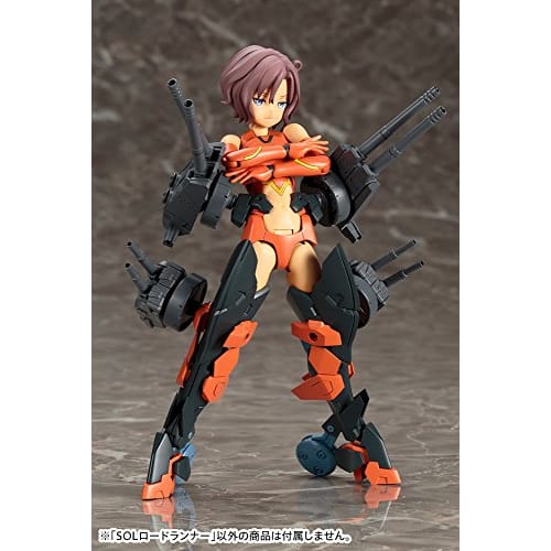 Megami Device SOL Road Runner 1/1 scale plastic model, approximately 140mm tall