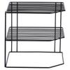 Metal Kitchen Shelf for Countertop, Corner Cabinet, Organizer Stand