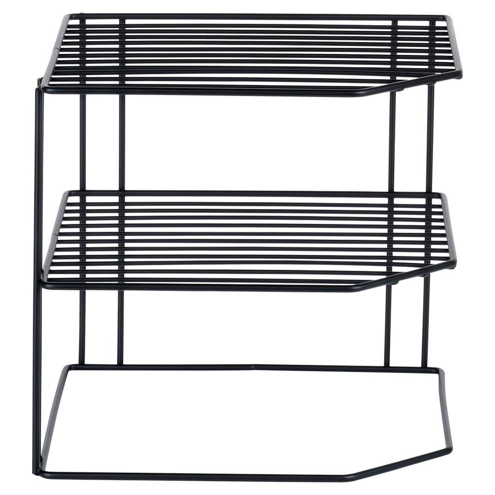 Metal Kitchen Shelf for Countertop, Corner Cabinet, Organizer Stand