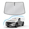 Mazda KF Series Windshield Sunshade Generation CX5 Models 2017 UV Light Steering Wheel Sun Heat Car Honeycomb Storage Bag Interior Easy Direct from
