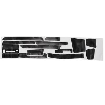 Carbon Fiber Instrument Panel Console Trim Kit 5D  For BMW 3 Series E46 1998-2005 Interior Glossy Carbon Fiber Wrap