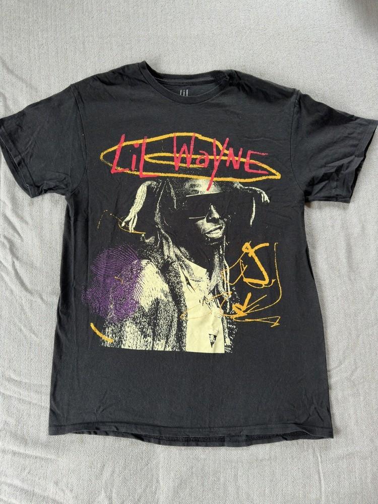 Lil Wayne  Size M Young Money Rap Tee Black Unisex T-Shirt M