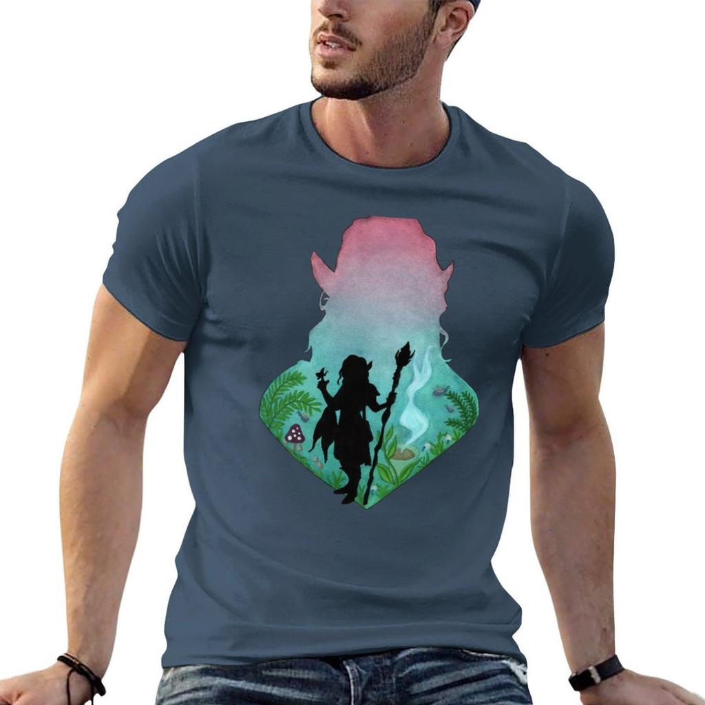 Caduceus Clay T-Shirt Large Size Loose Casual Tee