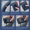 High Accuracy Bike Air Pumps Digital Display Compact Design Lightweight ABS Bike Tire Pumps Fast Inflation Device