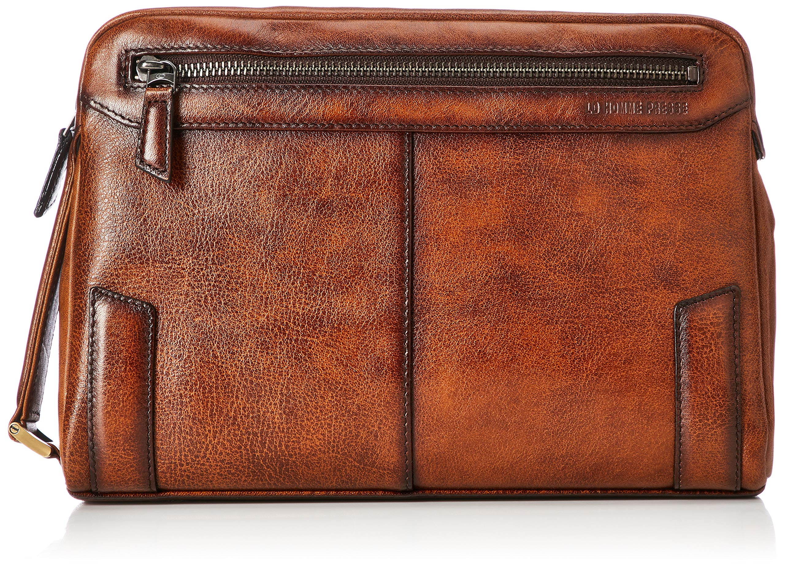 

Сумка L Homme Presse, Сделано в Японии, Архаичная коровья кожа, Коричневый, 71853