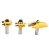 3pcs Cemented Carbide Router Bit Set 1/2 Inch Shank Woodworking Router Bits  Woodwork Milling
