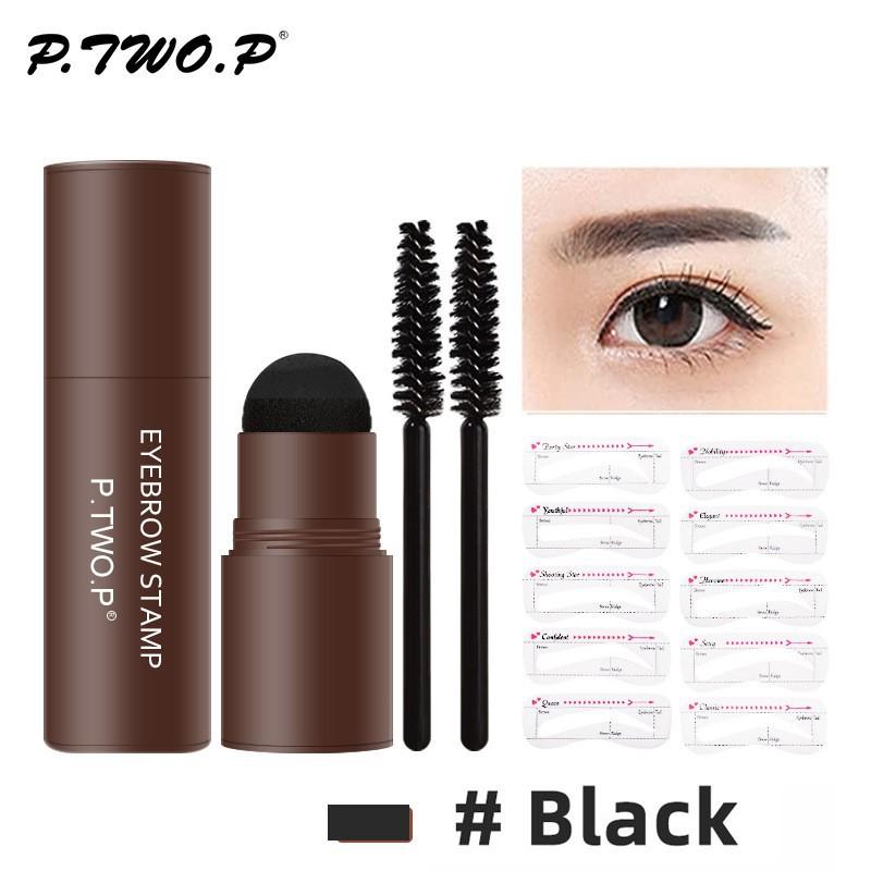 

Women s Eyebrow Powder & Pencil Set Waterproof Long Lasting Eyebrow Brush Sticker 4#