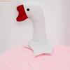 Soft Plush Goose Cartoon Goose Hat White/Pink Color Plush Halloween Hat  Costume Party