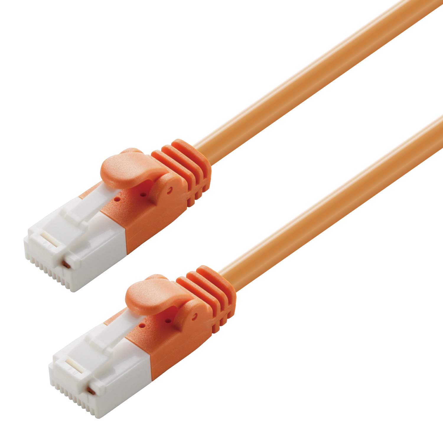 

ELECOM LAN Cable CAT6 20m Unbreakable Connector Simple Package RoHS Compliant Orange LD-GPT/DR20/RS помаранчевий