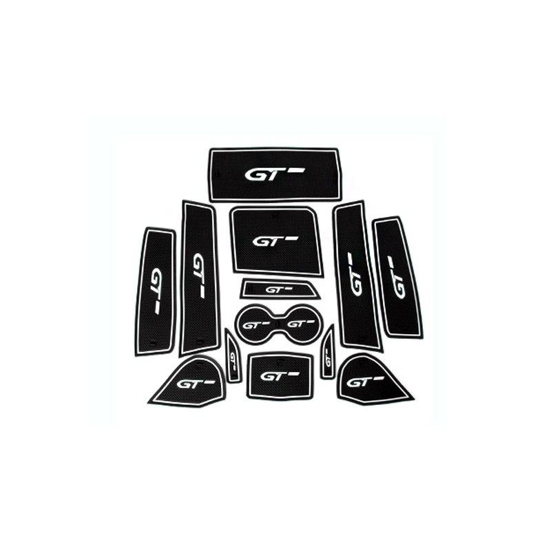 

Для P/eugeot 3008 3008GT 5008 5008GT LHD 2017 2018 аксессуары для интерьера автомобиля коврик с держателем стакана для воды 13 шт.