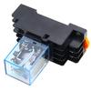 1Pc MY4NJ Electronic Micro Mini Electromagnetic Relay 5A 14PIN Coil 4DPDT With PYF14A Socket Base DC/AC 12V 24V 36V 48V 110V 220 Relays 5