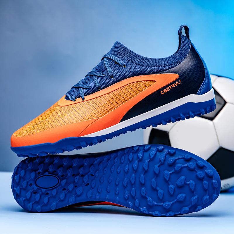 Fresh Men Professional Football Boots for Comfortable Sneakers Soccer Shoes for Match Ultralight Futsal High-quality TF/FG Unisex Hot Sale Cleats