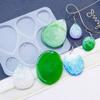 Multiple Styles Pendant Mold Drip Shape Drop Earrings Mold Geometric Earring Mold  Resin Casting