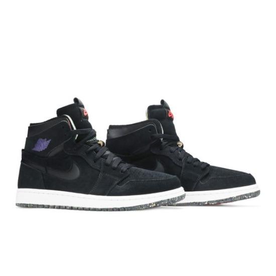 

Air Jordan 1 High Zoom Comfort Court Чорні Чоловічі CT0978-005 EU 44 фіолетовий/чорний